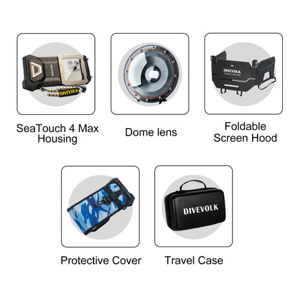 DIVEVOLK Seatouch 4 Max Water Sports Kit